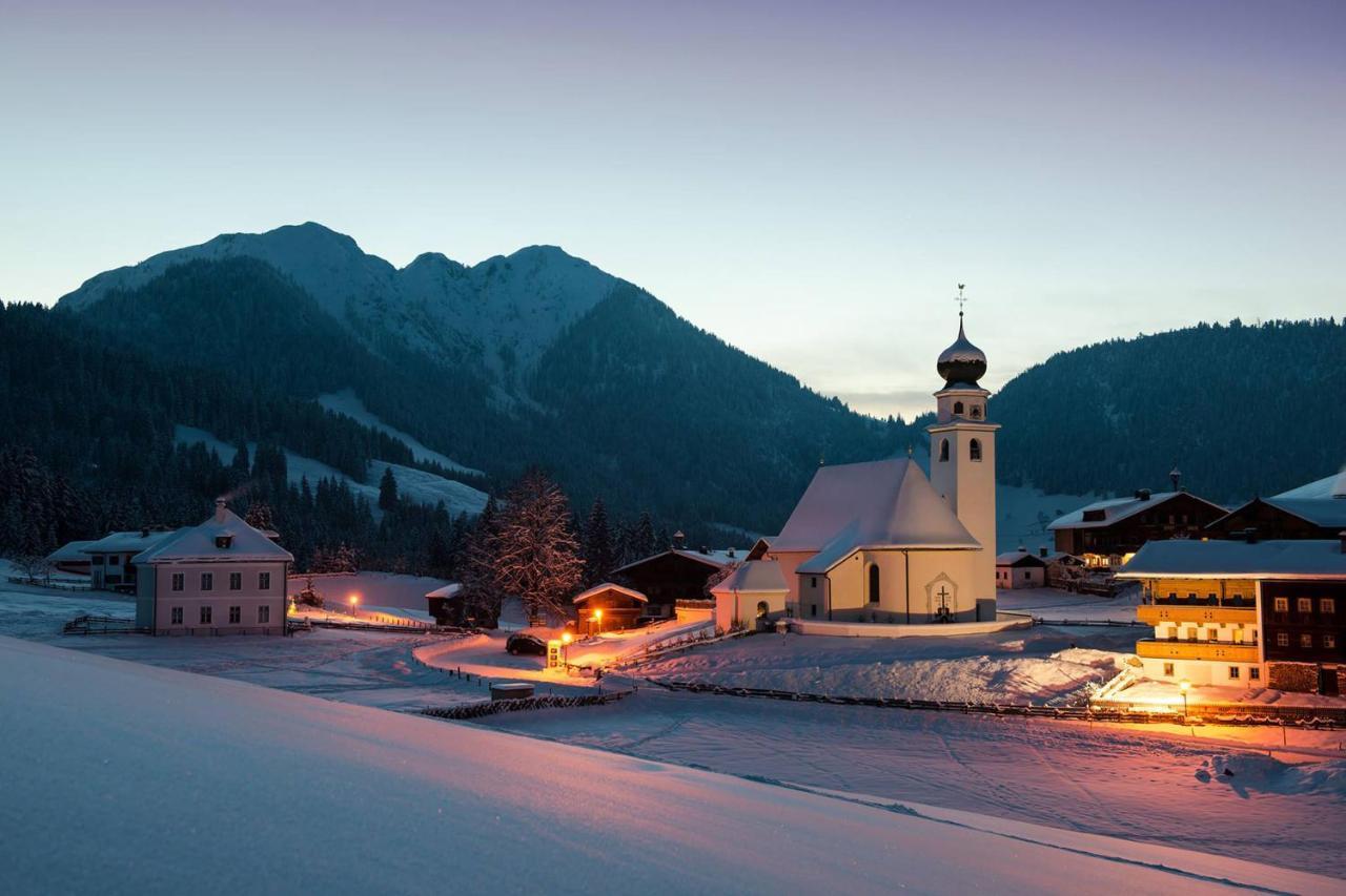 Berggasthof Schatzbergalm Thierbach Esterno foto