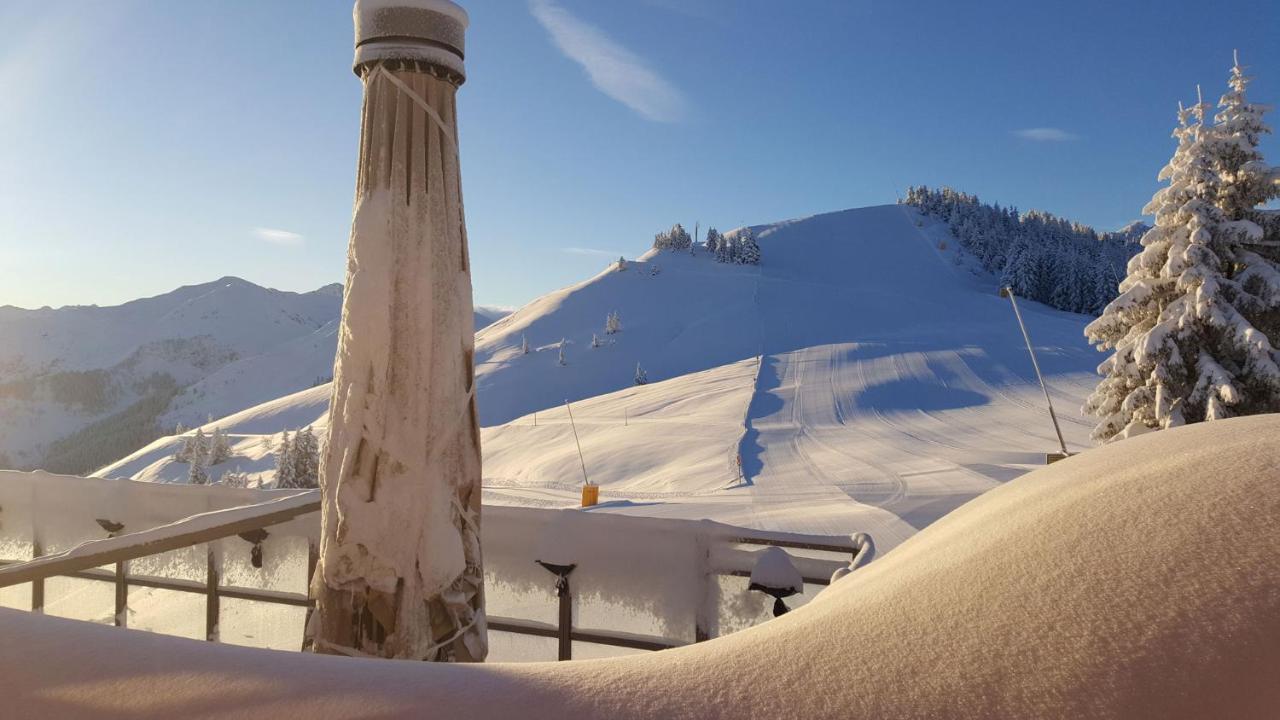 Berggasthof Schatzbergalm Thierbach Esterno foto